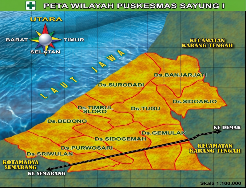 Peta Wilayah Kerja